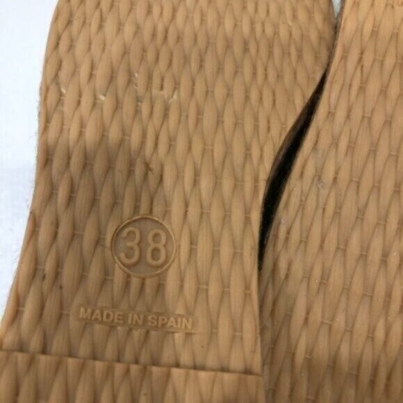 NWT Free People Black & Grey Zebra Print Bohemian Espadrilles EU38/US8 - Picture 15 of 15